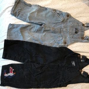 OshKosh overalls 12 months two pair